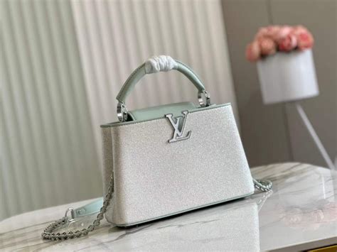 louis vuitton capucines grey